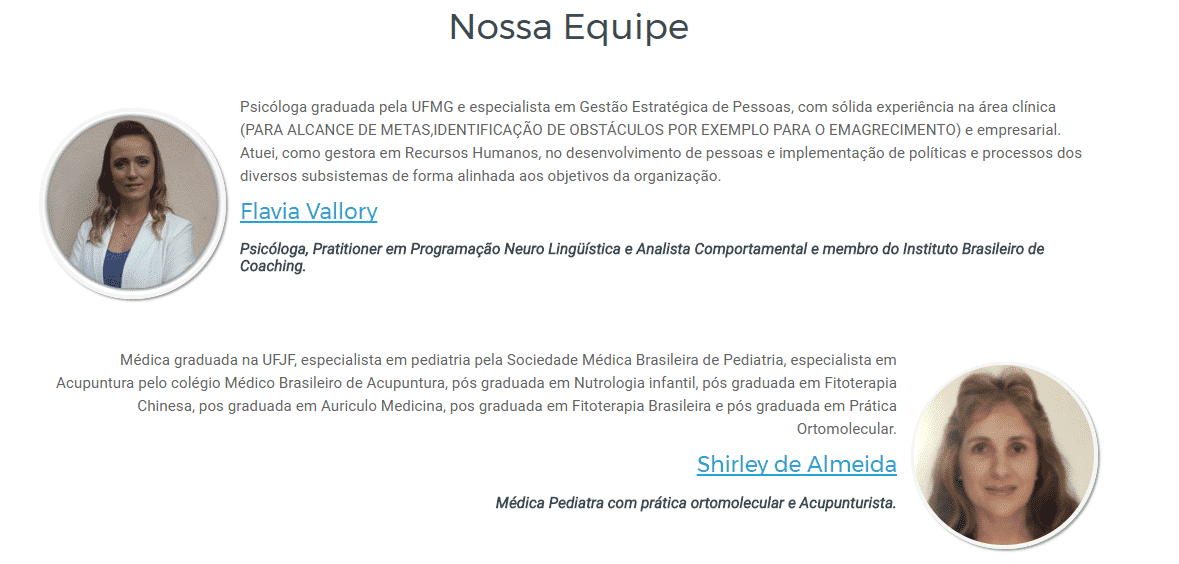 equipe de nutricionista